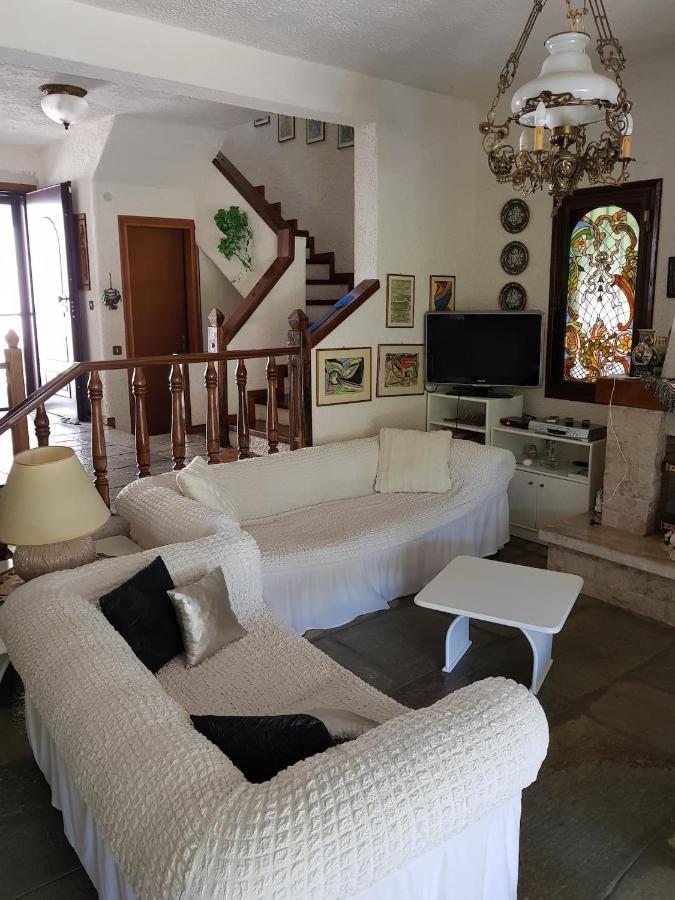 Beachfront Villa 100M From Sea For Up To 10 Guests Siviri Exteriör bild