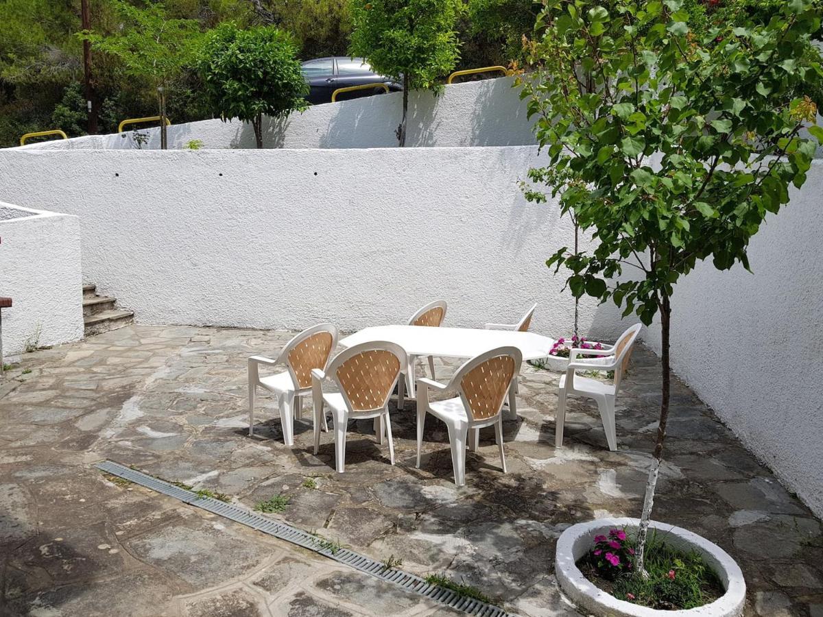 Beachfront Villa 100M From Sea For Up To 10 Guests Siviri Exteriör bild
