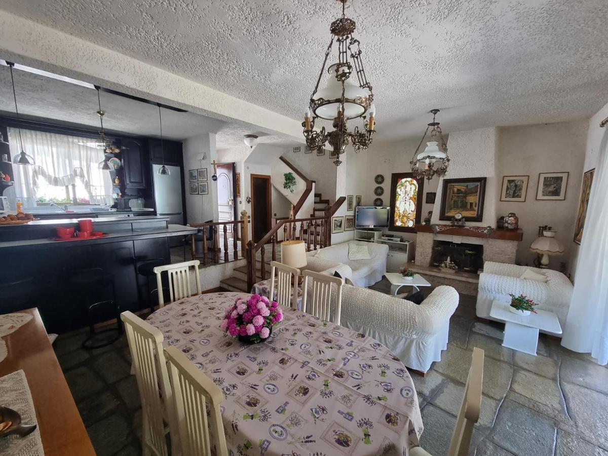 Beachfront Villa 100M From Sea For Up To 10 Guests Siviri Exteriör bild