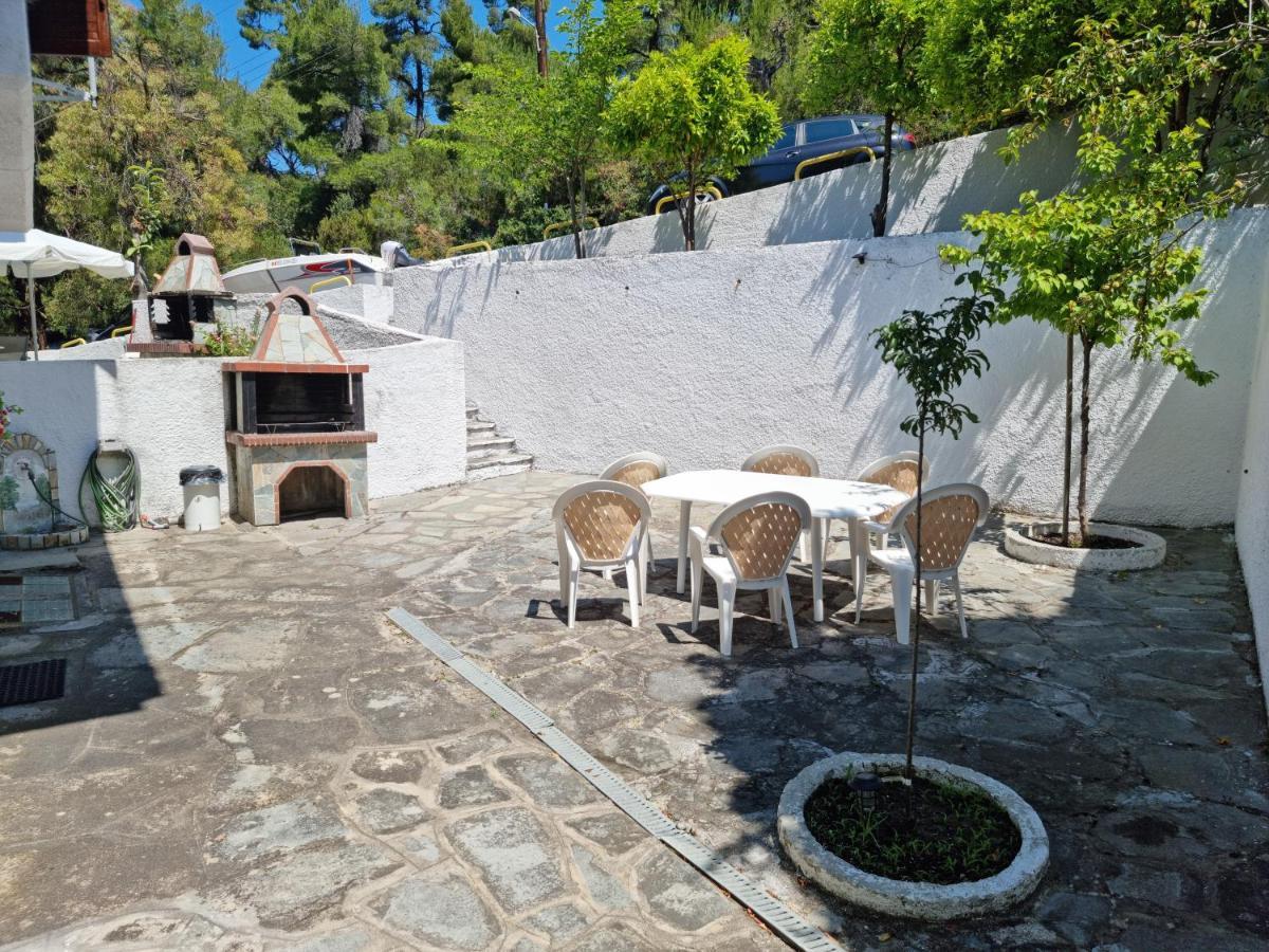 Beachfront Villa 100M From Sea For Up To 10 Guests Siviri Exteriör bild